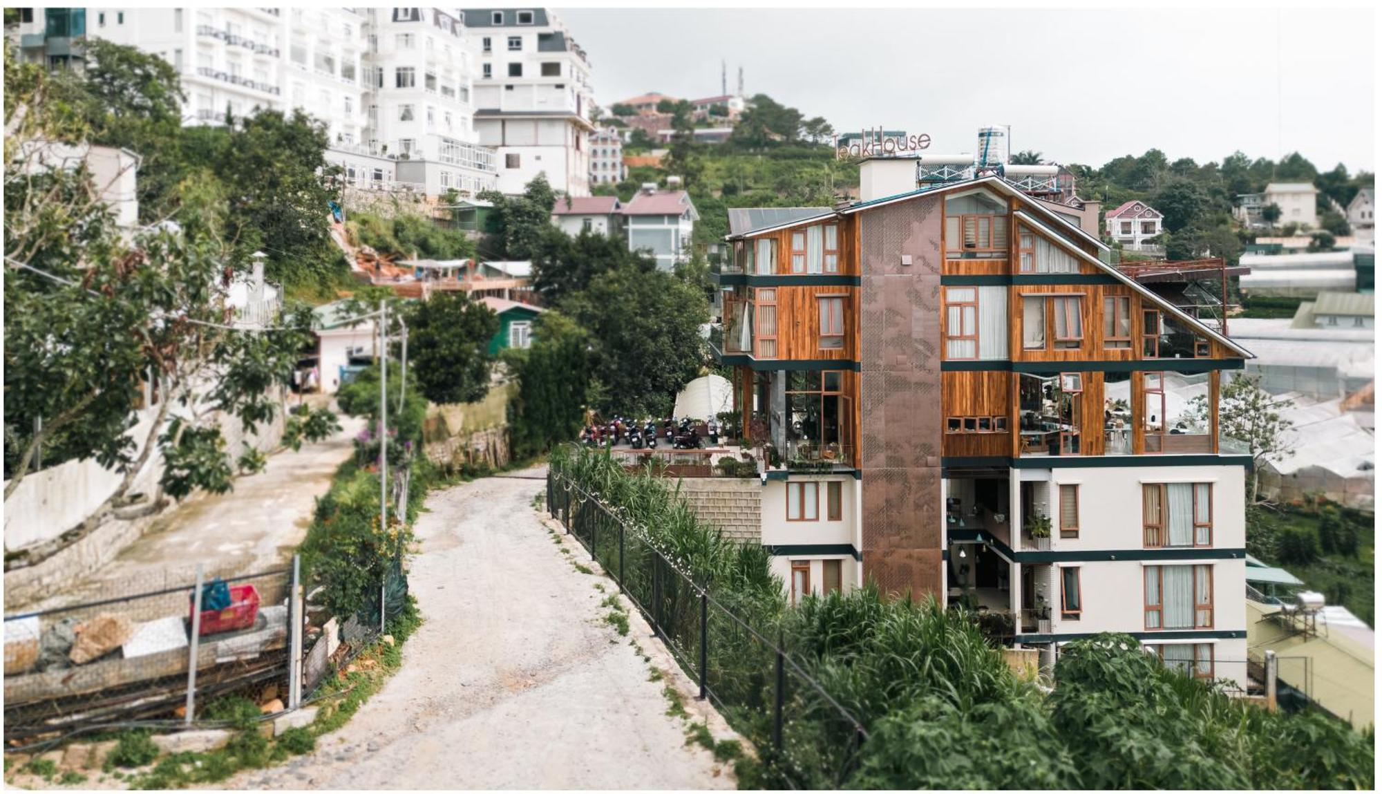 Hotel Teakhouse Đà Lạt Exterior foto